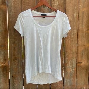 J CREW Women’s Pale Blue Lyocell Round Neck Lightweight Short Sleeve Size‎ Small